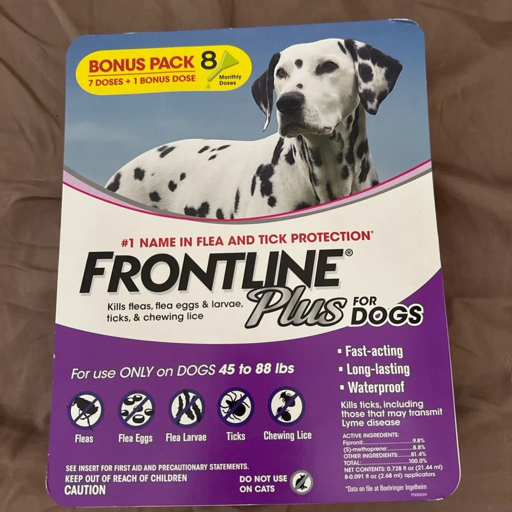 Frontline plus for dogs